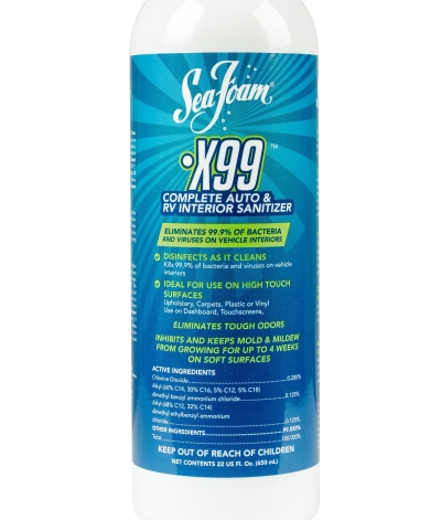 X99 Complete Auto & RV Interior Sanitizer