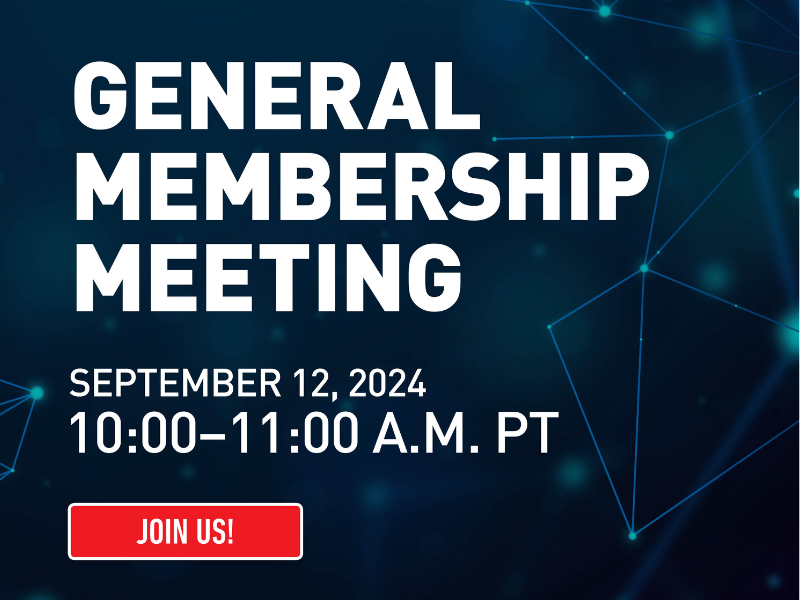 General Membership Meeting - September 12, 2024